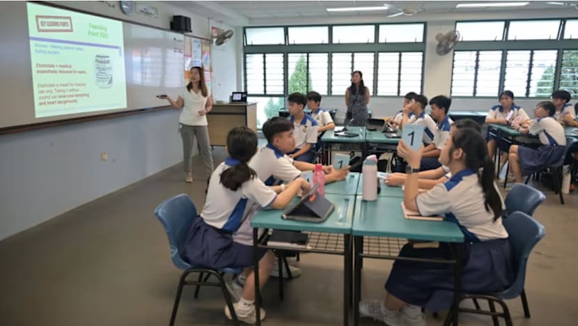 Sekolah SG tambah kandungan anti-vape dalam pelajaran sains, CCE