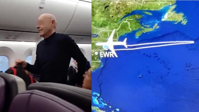 因座位问题和空服员大吵 机长直接折返男子被捕