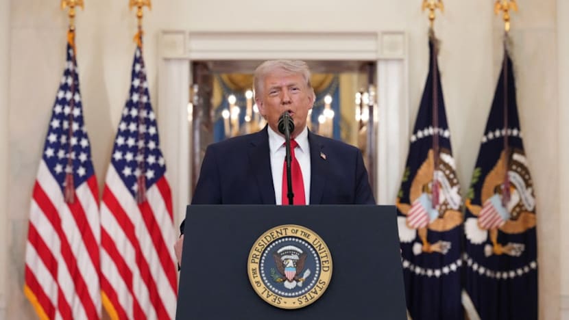 Trump tells US that Iran war victory near, but vows big strikes