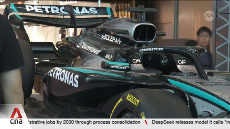 Some retailers of F1-related merchandise see higher sales compared to last year 