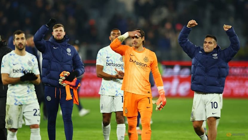 Inter edge past Atalanta to claim top spot in Serie A