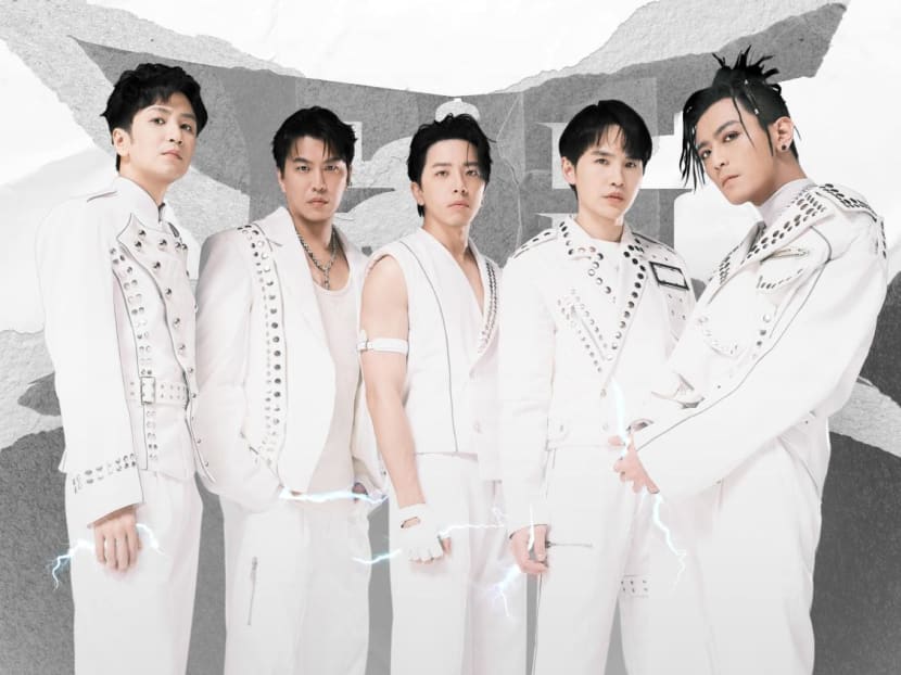 Taiwanese band Energy performing in Singapore in November