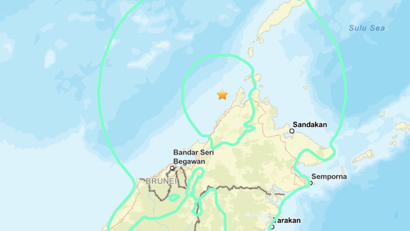 Strong quake hits off Malaysia's Sabah, biggest recorded in 11 years