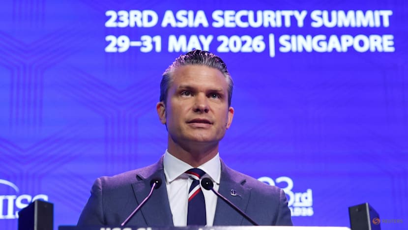 Watch: US defence chief Pete Hegseth speaks at Shangri-La Dialogue in Singapore
