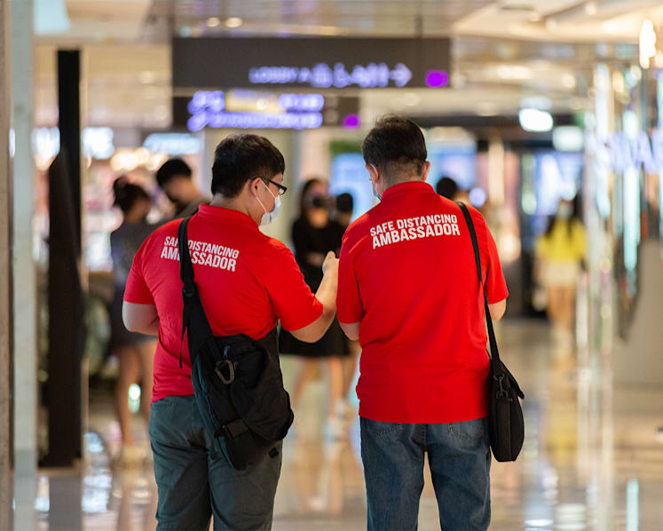 Number of safe distancing ambassadors to be reduced as Singapore eases Covid-19 restrictions: MSE