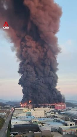 Massive fire razes fashion logistics hub in South Korea, destroys millions of garments