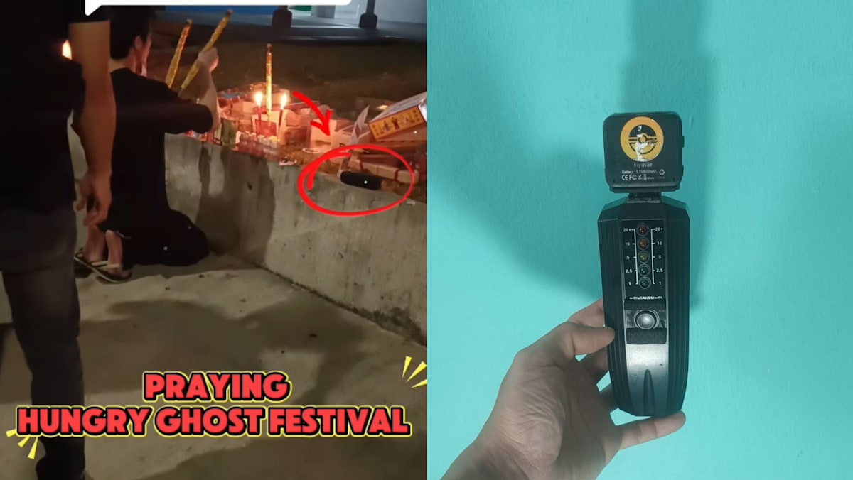 S'porean Offers Cigarette During Hungry Ghost Month Prayers, Then His EMF Meter Suddenly Spikes