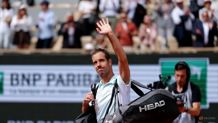 Gasquet hangs up racket, eyes other sports without fear of injury - CNA