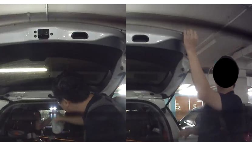 NEA to take action against man caught on video throwing diaper on car