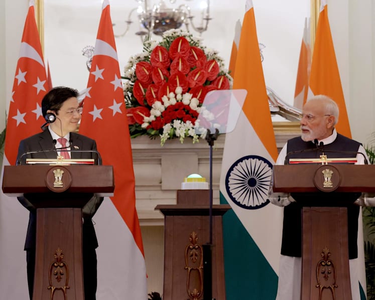 Skills and space cooperation among five new tie-ups between Singapore and India