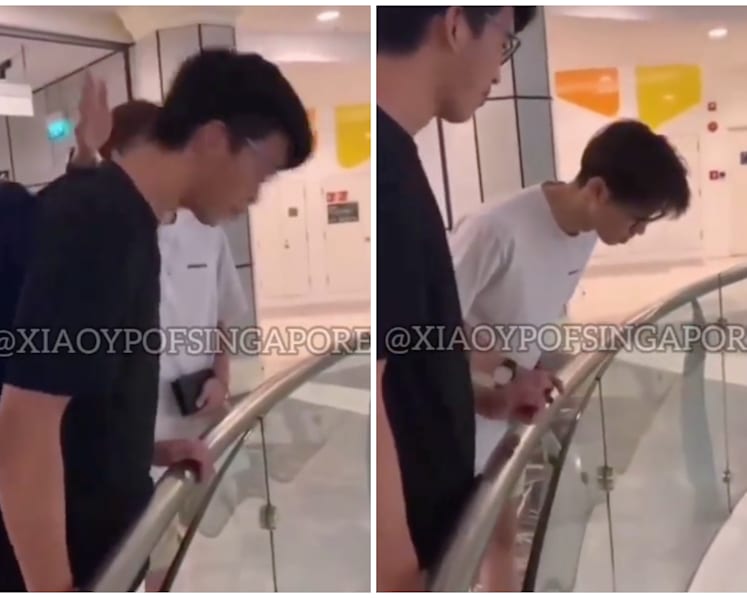 Polytechnic student in viral video pleads guilty to spitting over Bugis Junction railing