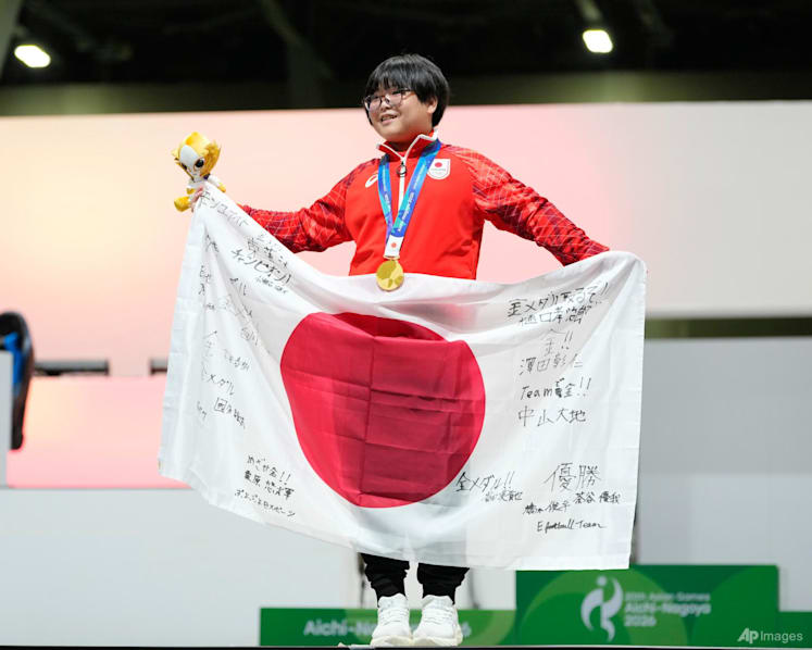 'I felt embarrassed': Japan esports whizz-kid, 11, wins Games gold