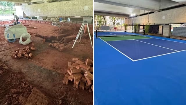 高架桥下焕发新活力 或成运动好去处