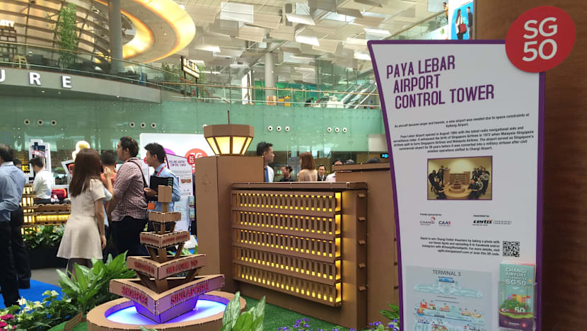 SG50 trail at Changi Airport features largest number of displays in its terminals