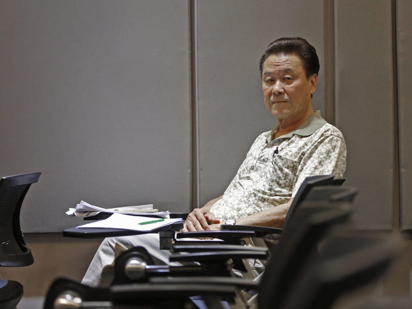 Grab driver Lim Keng Boon, 70, who has failed to make the cut twice, said much of the test for the Private Hire Car Driver’s Vocational Licence hinged on memorisation, which was unfair to older drivers. Photo: Raj Nadarajan/TODAY