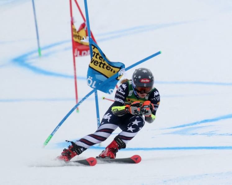 Alpine skiing-Frozen in Time: Levi's farmed snow sets stage for Shiffrin