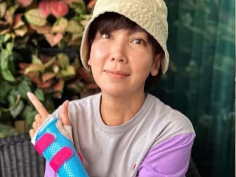 Kym Ng got 5 weeks of MC after breaking her arm while playing a ghost in new TV drama