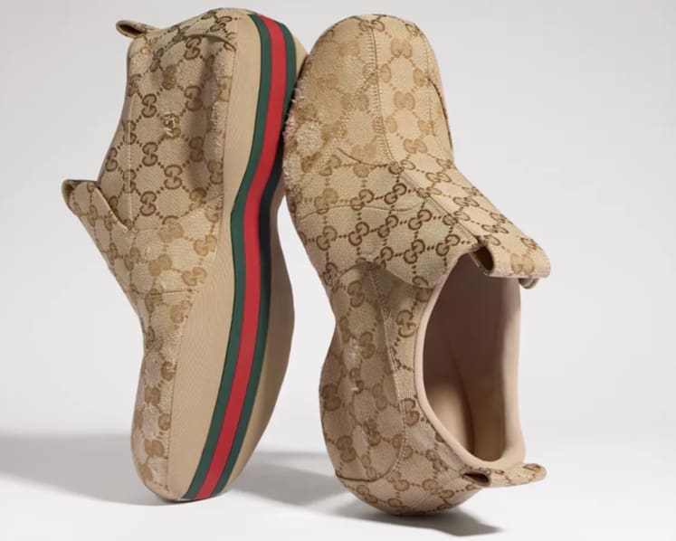 Gucci's new 'Made in China' sneaker models break with Italian tradition