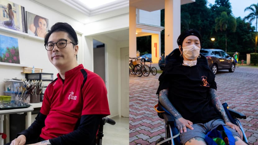 True grit: Paralysed after separate accidents, two men fight on to live fully