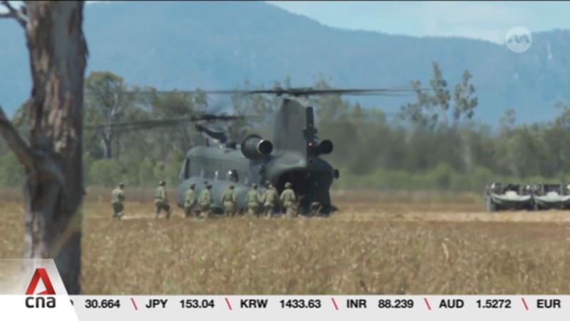 Airlifting of troops, equipment on rare display in SAF’s Australia drills Airlifting of troops, equipment on rare display in SAF’s Australia drills