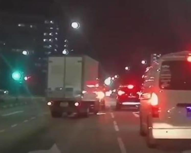 Police investigate Christmas Day hit-and-run accident involving Asia Ocean Pacific lorry