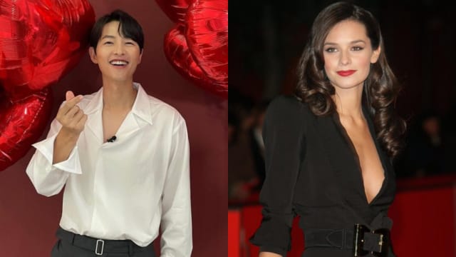 原来早就认识？宋仲基被爆与洋妻交往3年了