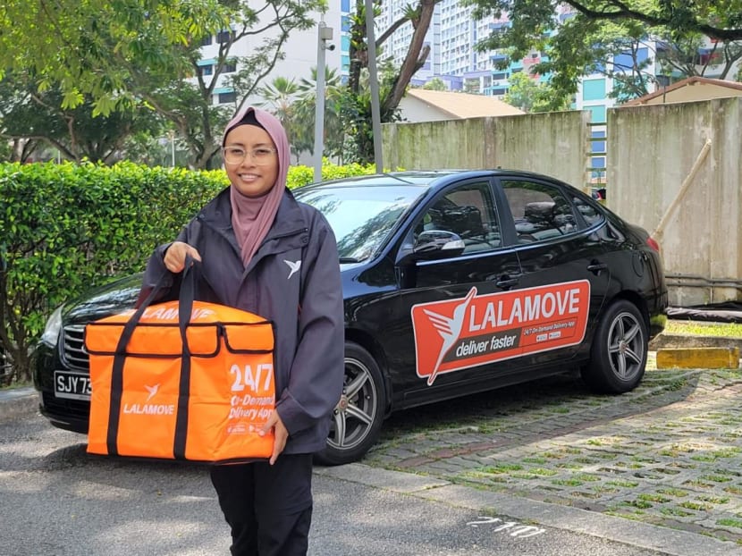 Despite her initial scepticism, Juliana Jorimi quickly found a sense of empowerment working as a delivery driver to provide for her kids. Despite her initial scepticism, Juliana Jorimi quickly found a sense of empowerment working as a delivery driver to provide for her kids.