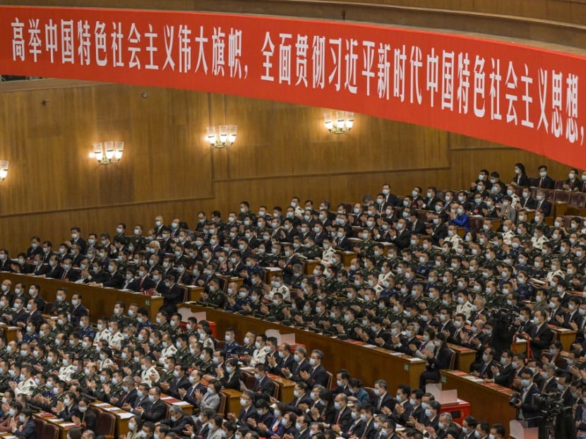 How is China's Communist Party changing its constitution?