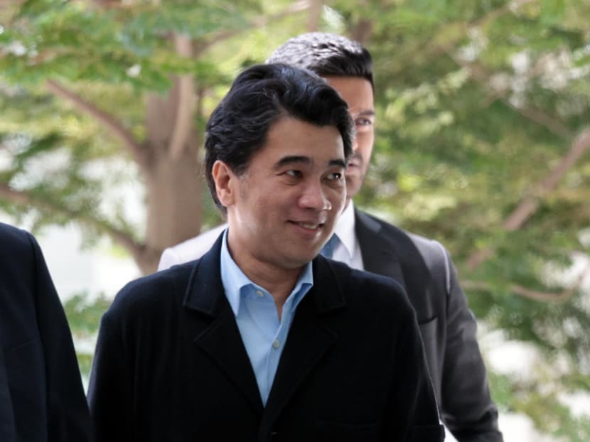 Ken Lim arriving at the State Courts on May 6, 2024. Ken Lim arriving at the State Courts on May 6, 2024.