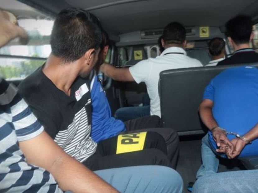 Four men, including a Singaporean, an Indonesian and two Timor Leste nationals were charged with conspiring to fix a match on May 30, 2015. TODAY file photo