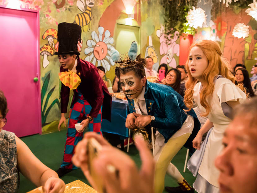 Diners part of the show in pop-up dinner theatre experience