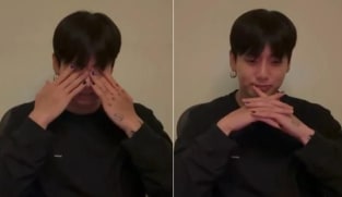 Momen Jungkook BTS menangis saat nonton KPop Demon Hunters bikin ARMY ikut baper