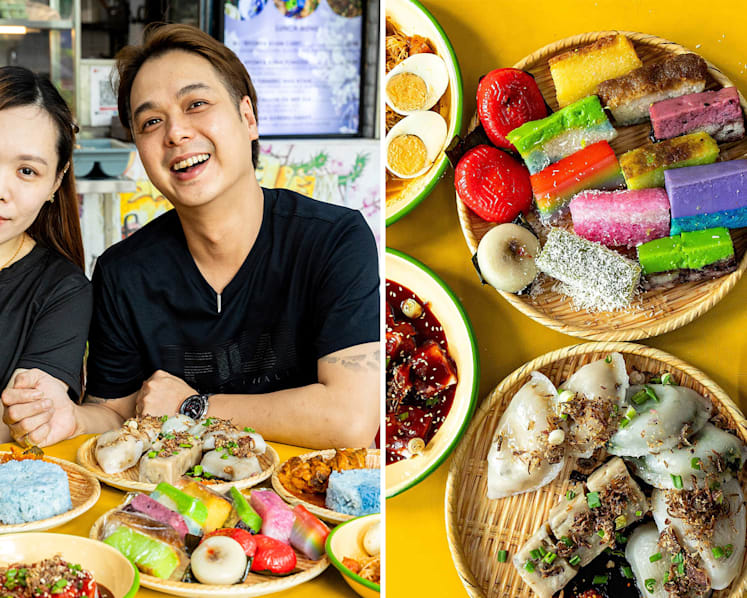 Orphaned as a teen with no O-Level cert, hawker now towkay of 2 kueh stalls and catering business