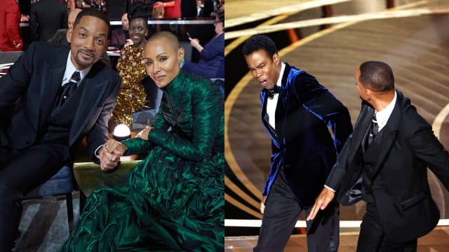 太太竟在台下大笑　Will Smith打人事件只是一场秀？