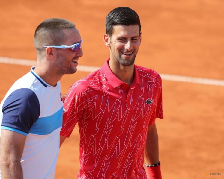 Djokovic names compatriot Troicki as coach ahead of French Open