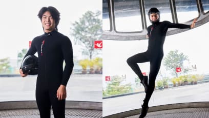This 16-Yr-Old Indoor Skydiving World Champ Is Doing S’pore Proud, Though Some May Be More Familiar With His Dad