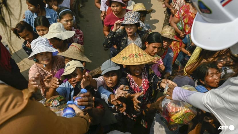 Protest as quake-hit Myanmar junta chief joins Bangkok summit Protest as quake-hit Myanmar junta chief joins Bangkok summit