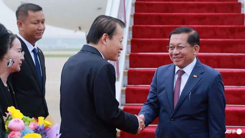 Xi Jinping and Myanmar’s Min Aung Hlaing hold talks in Beijing