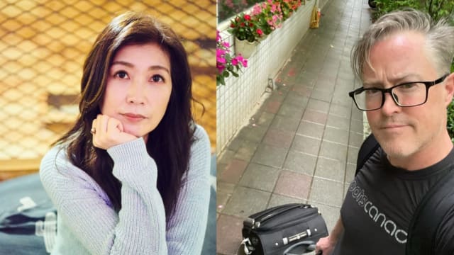 不想看到这个男人！黄嘉千庭外闪过夏克立