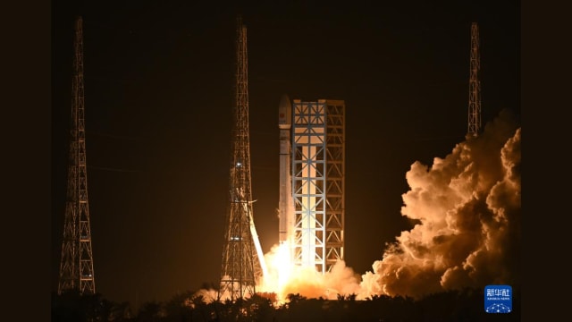 中国首个商业航天发射场首发圆满成功