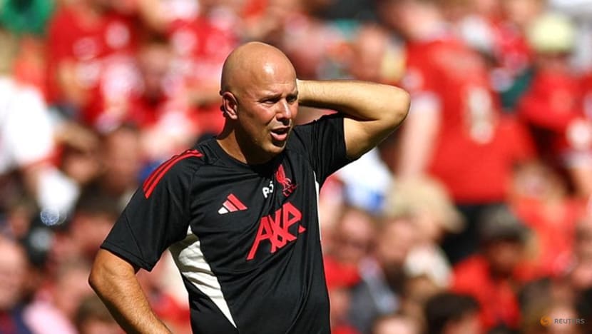 Liverpool need to tighten up defensively, Slot says after Community Shield loss
