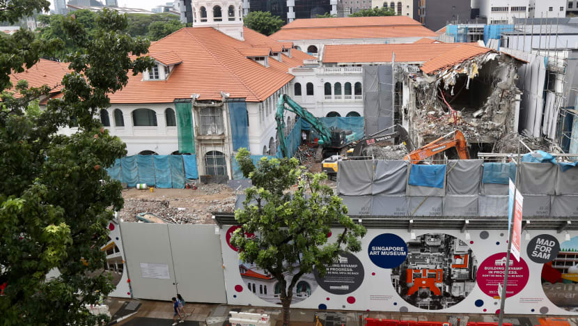 Buildings at old SJI campus being torn down are later additions not gazetted for preservation: S'pore Art Museum