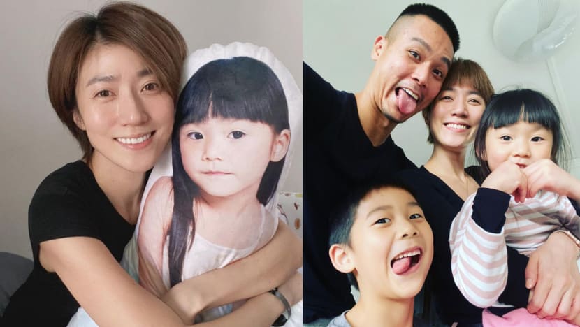 Kate Pang Is Back In Singapore For A Week; Has A Life-Sized Cushion Of Her 5-Year-Old Daughter For Company Kate Pang Is Back In Singapore For A Week; Has A Life-Sized Cushion Of Her 5-Year-Old Daughter For Company