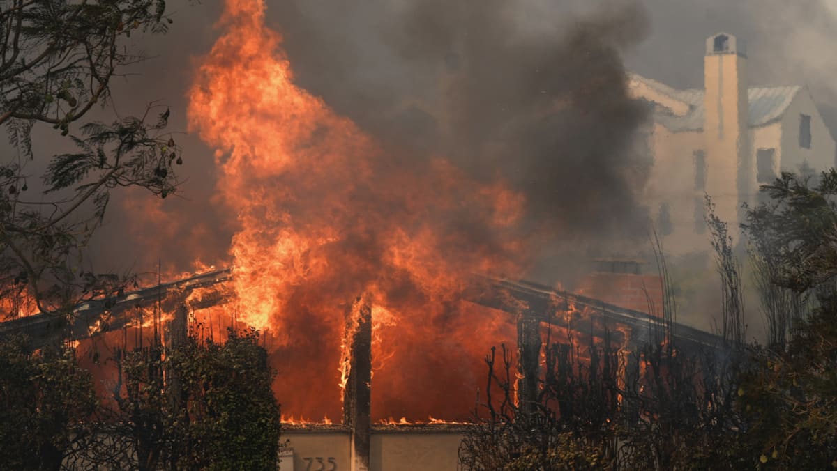Celebrities flee Los Angeles fires as Hollywood events scrapped