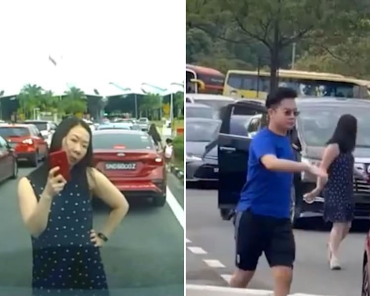 Malaysian police arrest woman and man involved in Tuas Second Link road rage incident