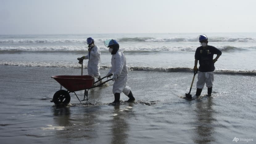 Waves from eruption in Tonga cause oil spill in Peru