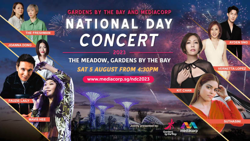 Lebih 20 artis lama dan baru warnai Konsert Hari Kebangsaan Mediacorp