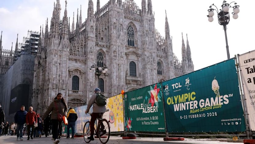 Expected rain in ancient Olympia forces Milano Games torch ceremony indoors