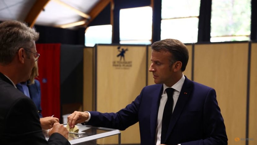 French President Macron calls snap legislative election after defeat in EU vote French President Macron calls snap legislative election after defeat in EU vote