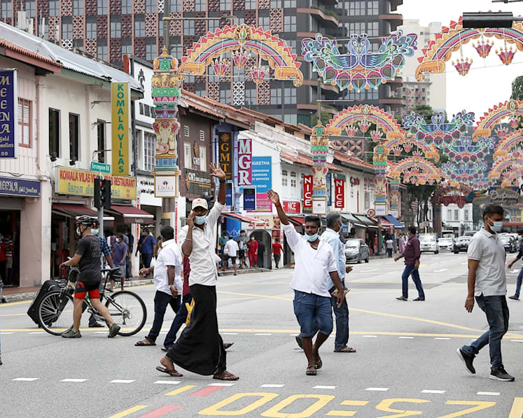 ‘Good enough for us to just get out’: Migrant workers thrilled to leave dormitories for Deepavali